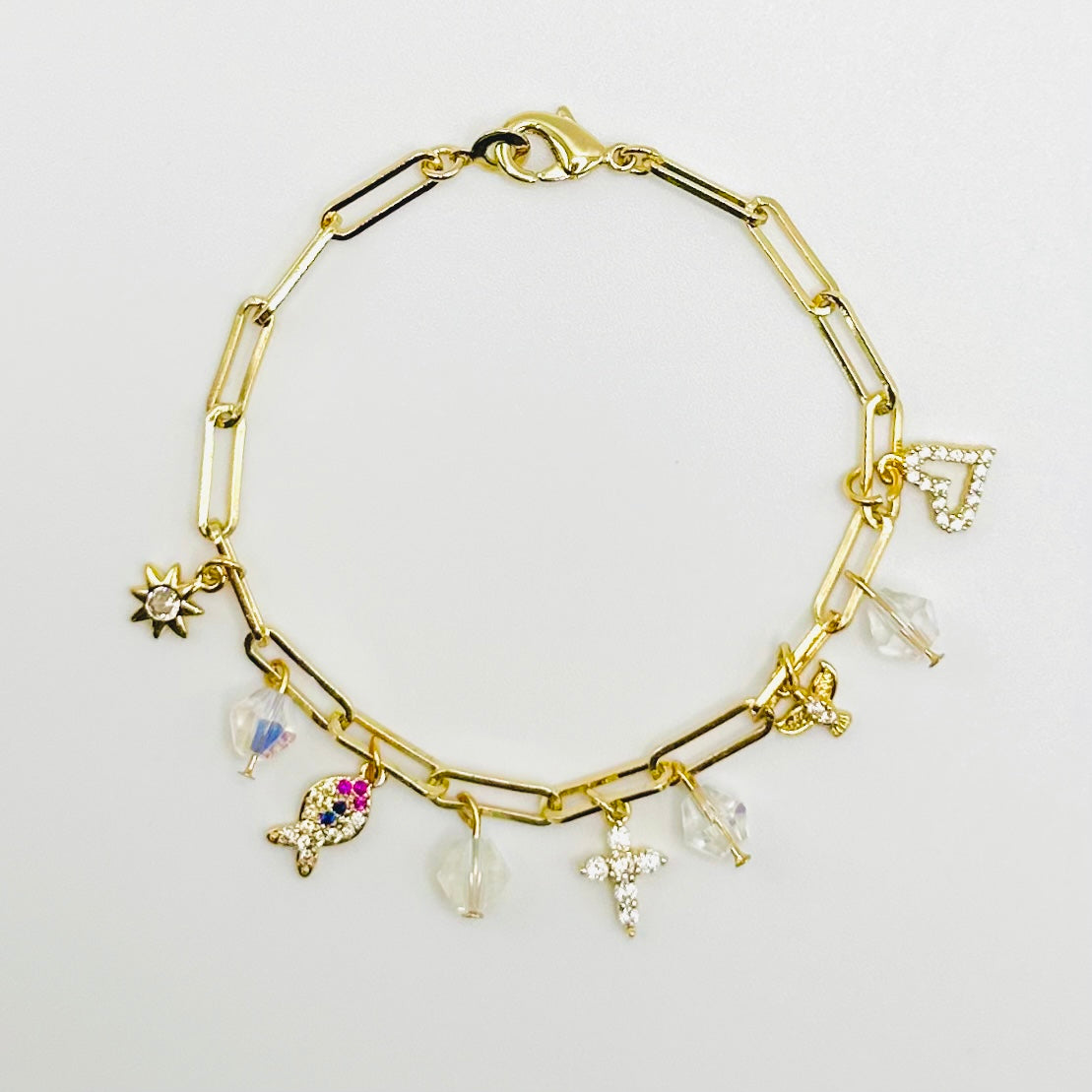The Story of Jesus Gold Filled Bracelet