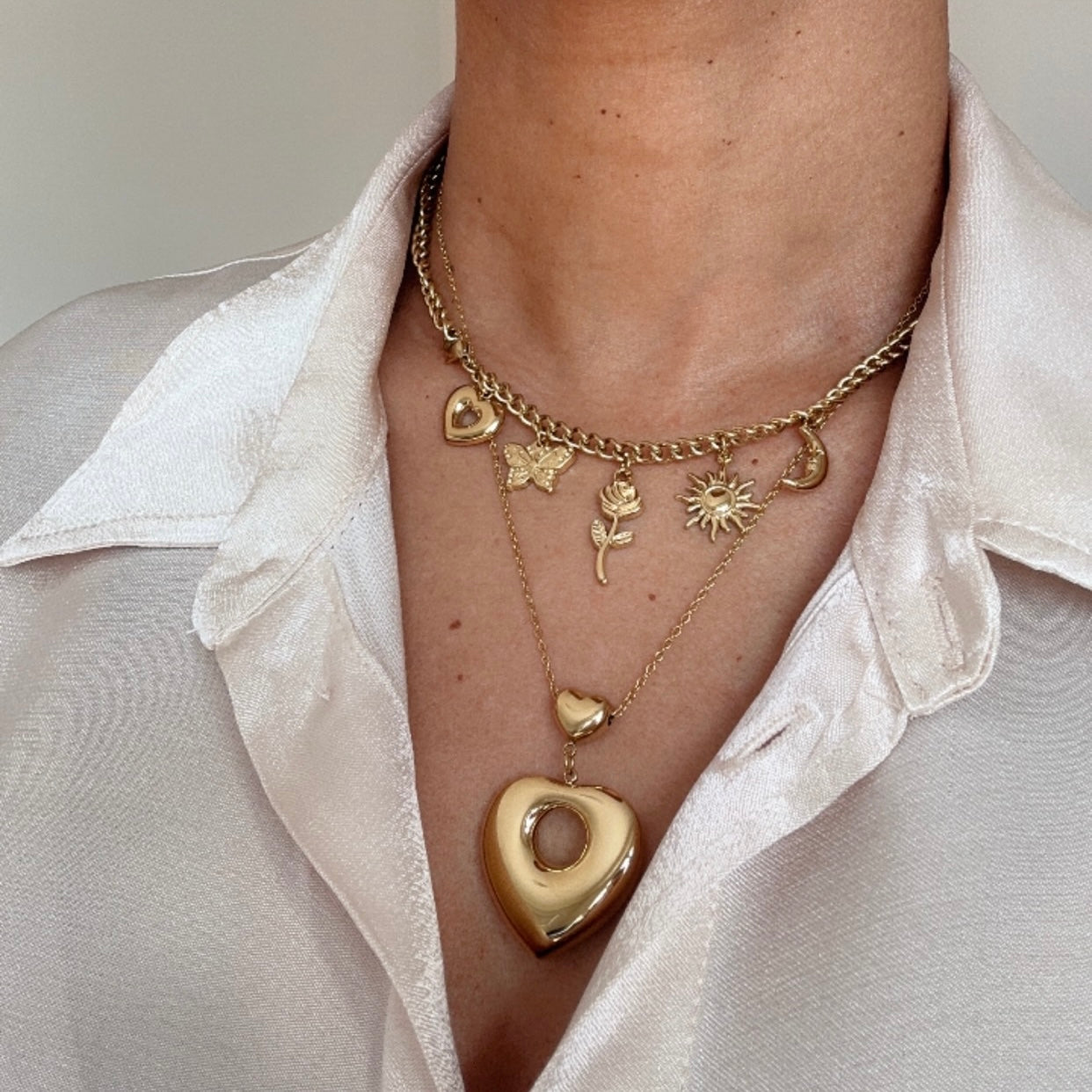 Livia Charm Necklace