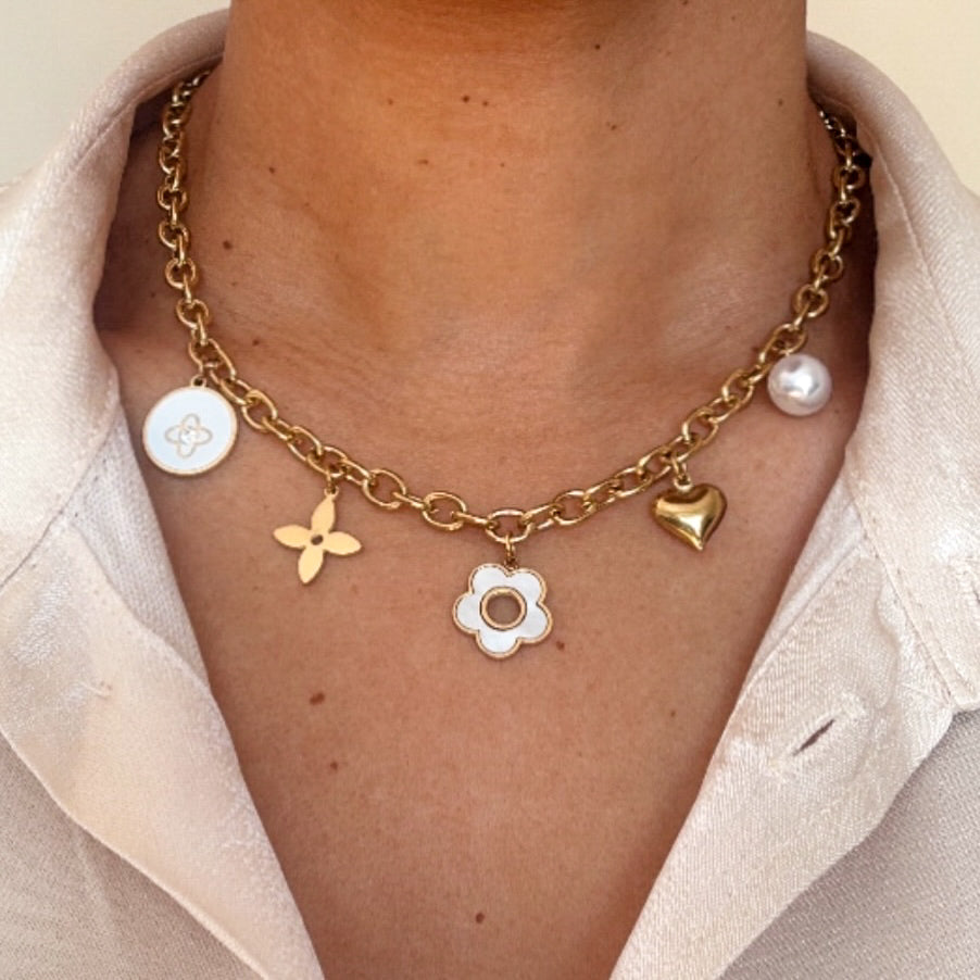Rosalie Charm Necklace