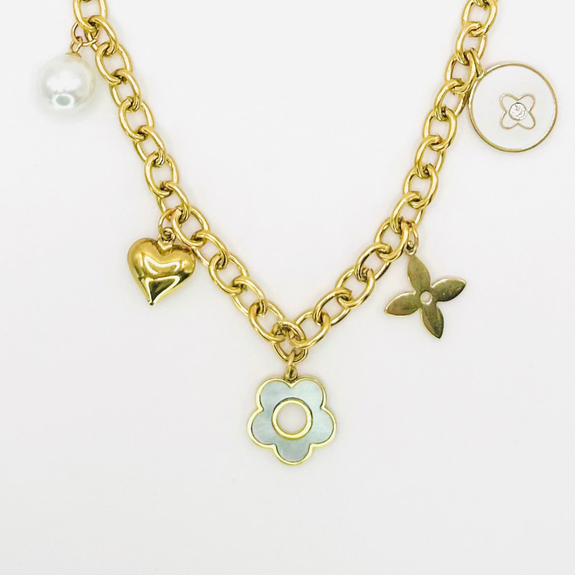 Rosalie Charm Necklace