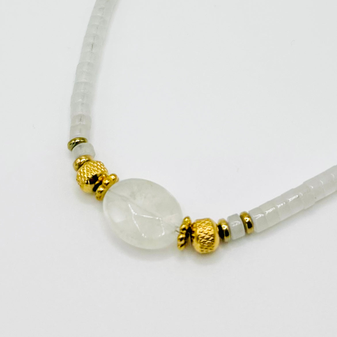 Edena Necklace White