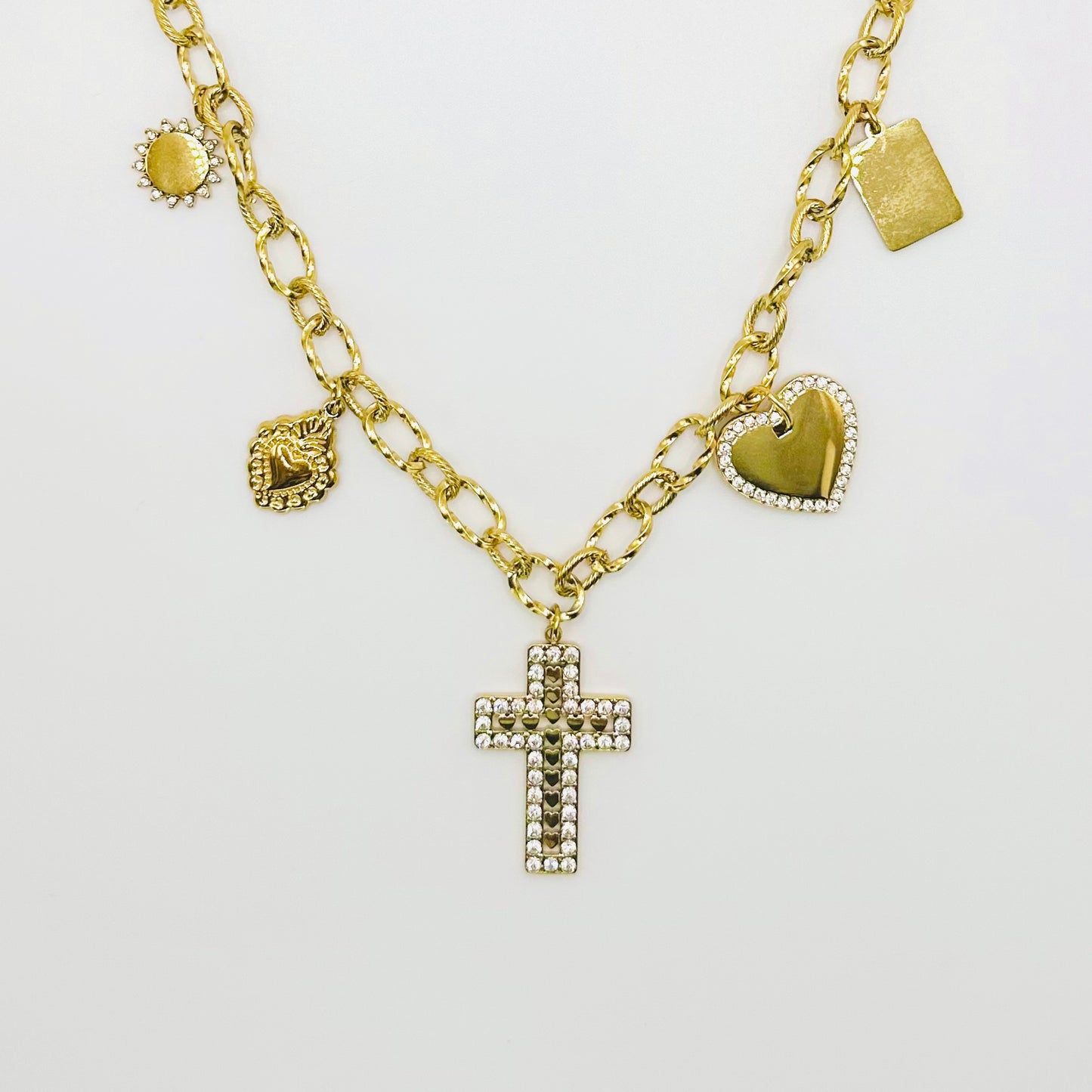 Damaris Charm Necklace