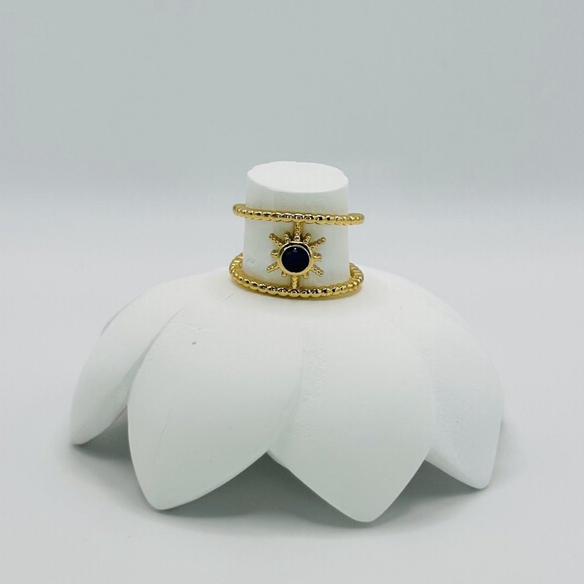 Sunrise Hope Blue Ring Adjustable