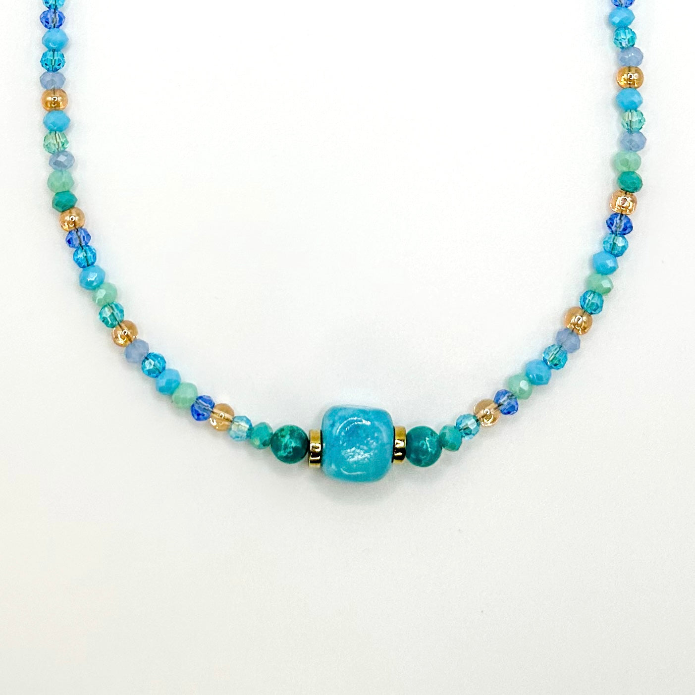 Malia Necklace Turquoise