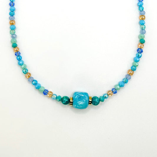 Malia Necklace Turquoise