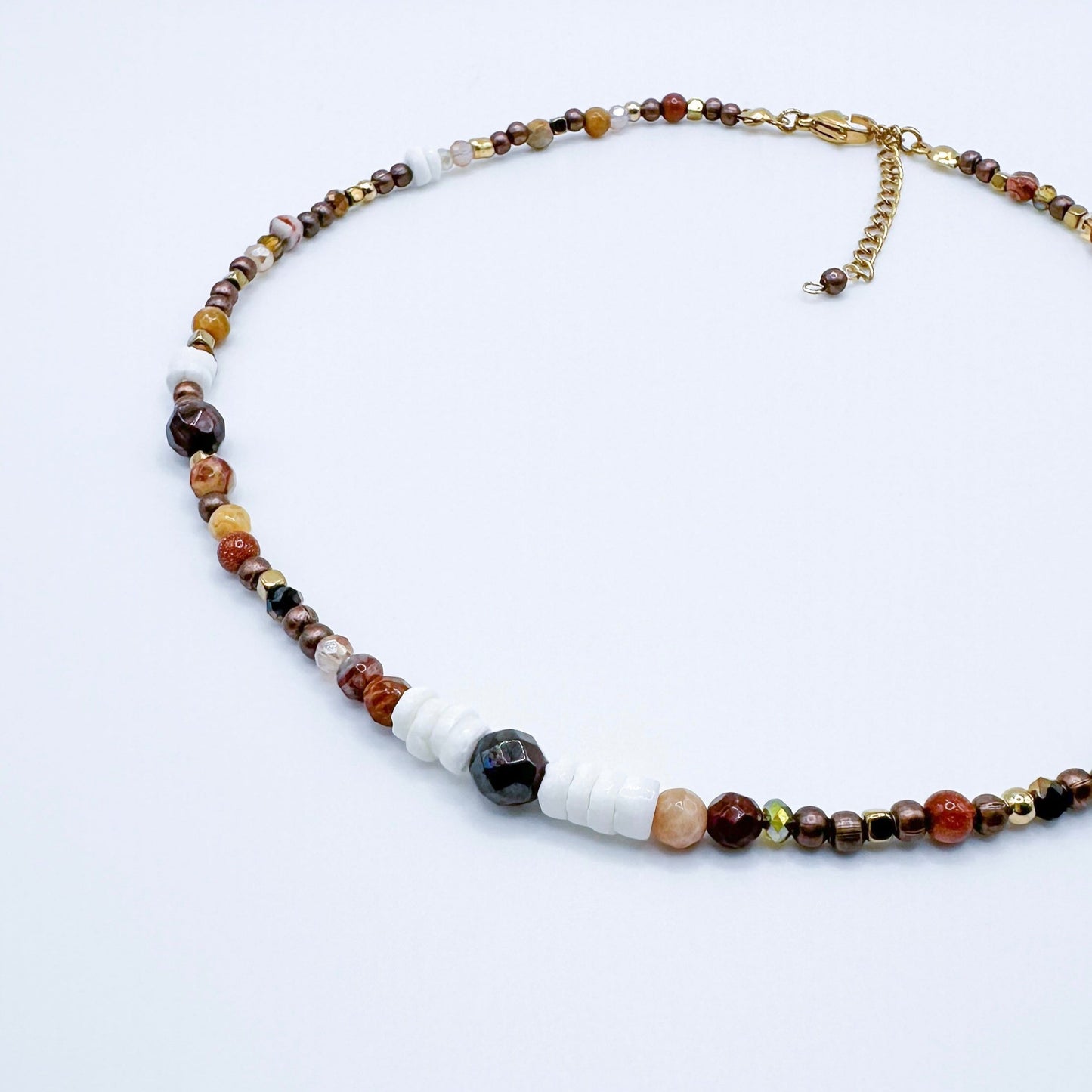 Mady Necklace Brown