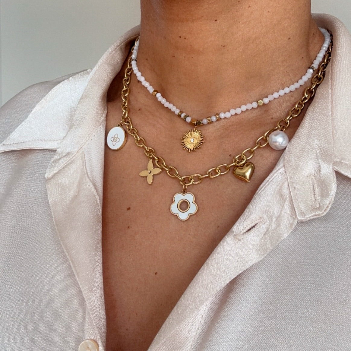 Rosalie Charm Necklace