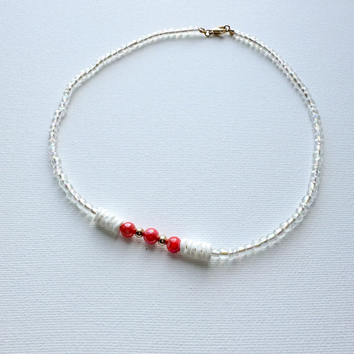 Lydie Coral Necklace