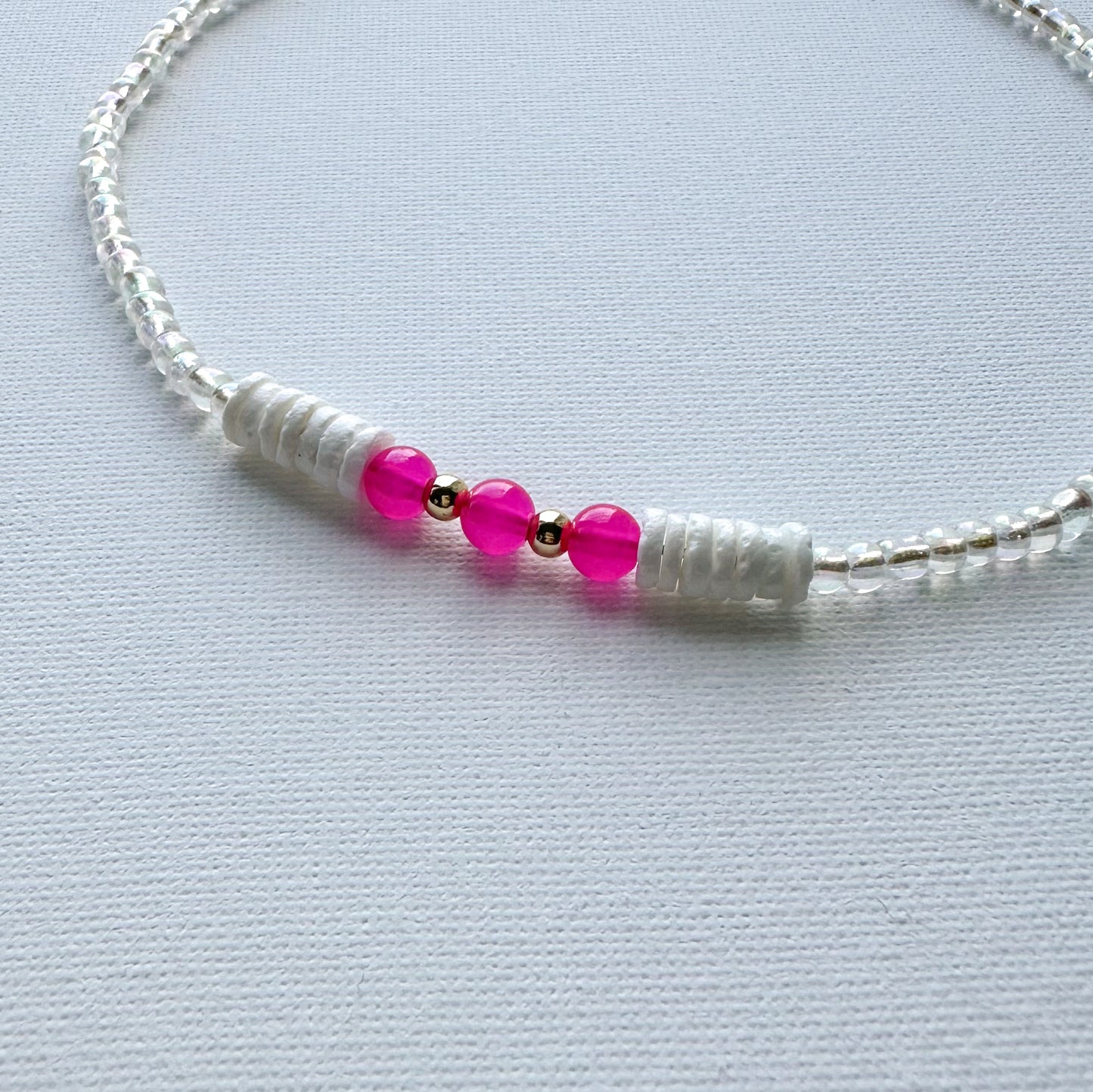 Lydie Fuchsia Necklace