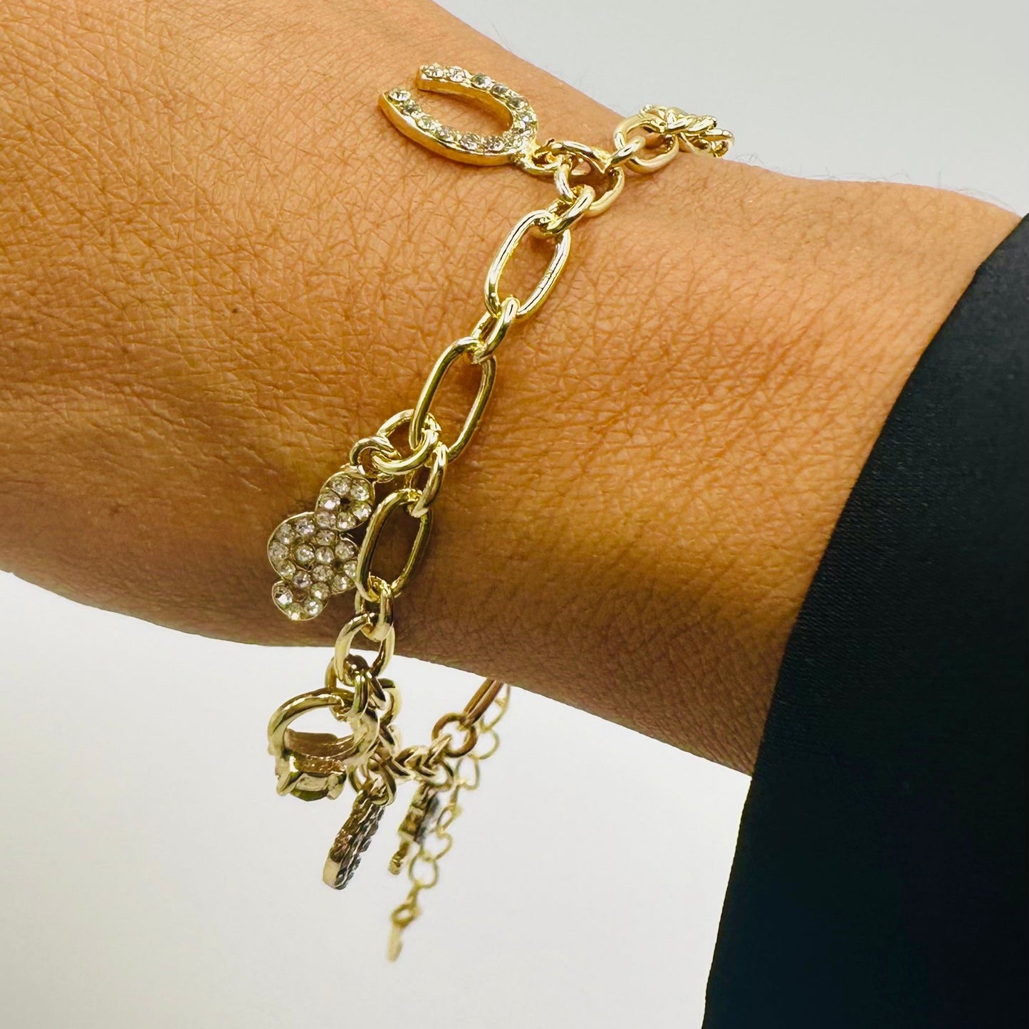 Chance Charm Bracelet Gold Filled