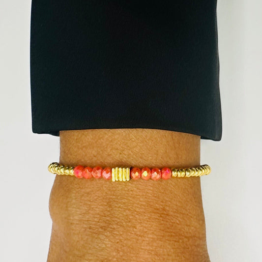 Sarah Bracelet Coral