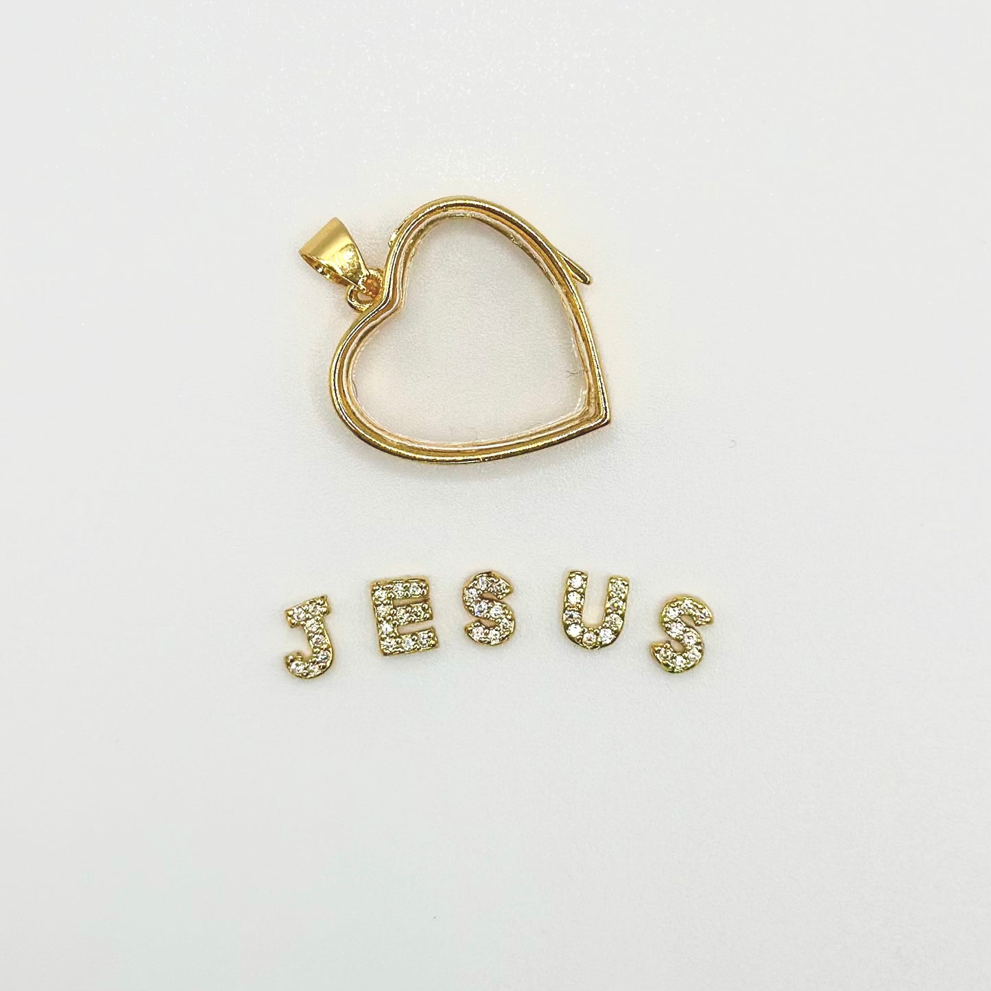 JESUS Amulet Medallion Coin Pendant