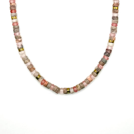 Priscilla Pink Necklace